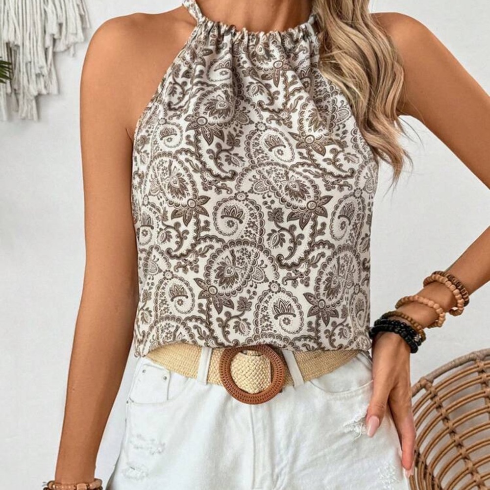 New Halter Tank Top - Picture 6 of 7